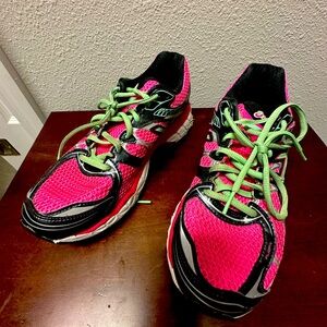 Good used condition ASICS running shoes